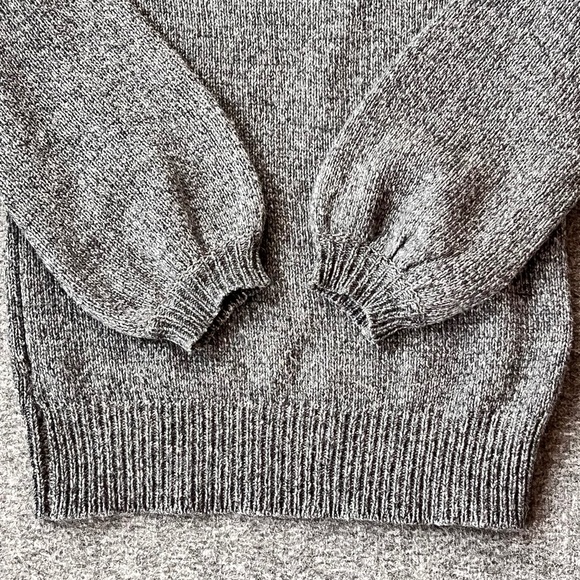 Scotch & Soda Maison Scotch Heart Cable Knit Sweater M Petite 100% Cotton Preppy - Picture 7 of 12